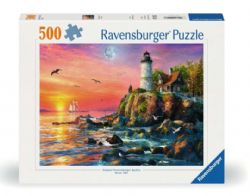 RAVENSBURGER CASSE-TÊTE 500 PIÈCES - PHARE AU COUCHER DU SOLEIL #12000217